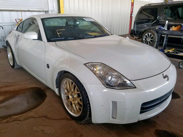 JN1BZ34D58M705882 - 2008 NISSAN 350Z COUPE WHITE photo 1