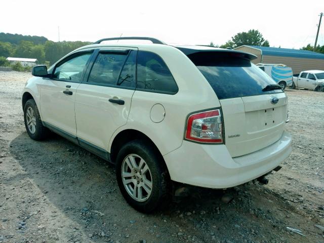 2FMDK46C57BA88746 - 2007 FORD EDGE SE WHITE photo 3