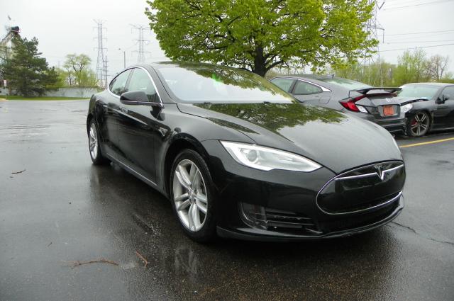5YJSA1S10EFP35197 - 2014 TESLA MODEL S BLACK photo 1