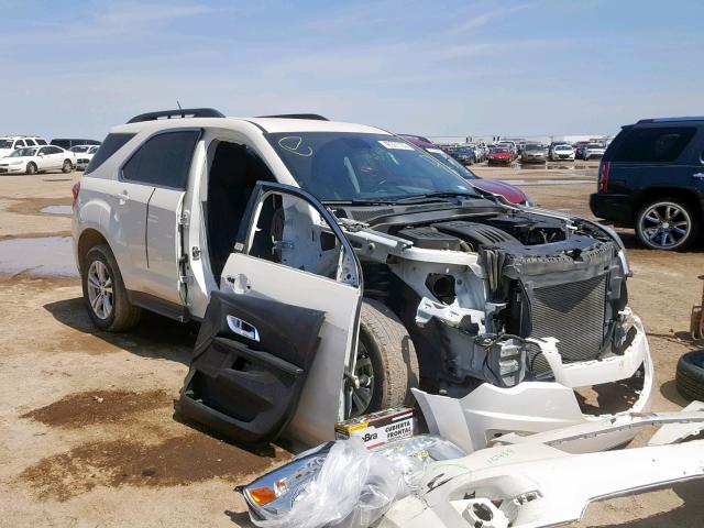 1GNALBEK0FZ127747 - 2015 CHEVROLET EQUINOX LT WHITE photo 1