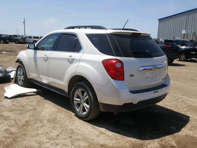 1GNALBEK0FZ127747 - 2015 CHEVROLET EQUINOX LT WHITE photo 3