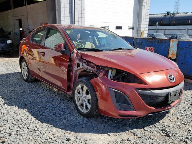 JM1BL1VG9B1457964 - 2011 MAZDA 3 I BURGUNDY photo 1