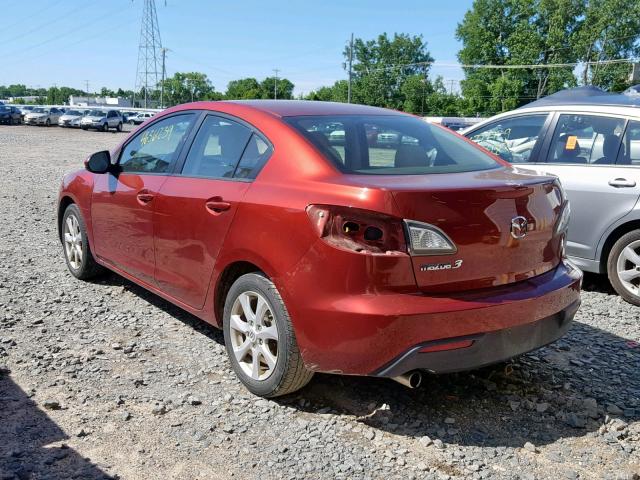 JM1BL1VG9B1457964 - 2011 MAZDA 3 I BURGUNDY photo 3