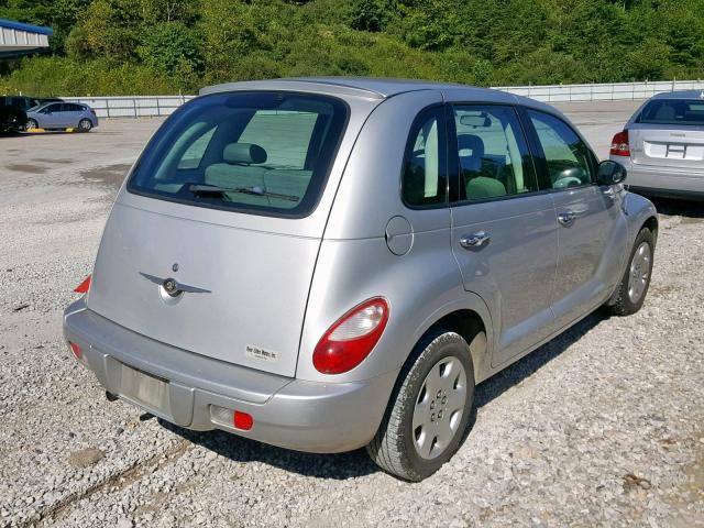 3A4FY48B96T370093 - 2006 CHRYSLER PT CRUISER SILVER photo 4