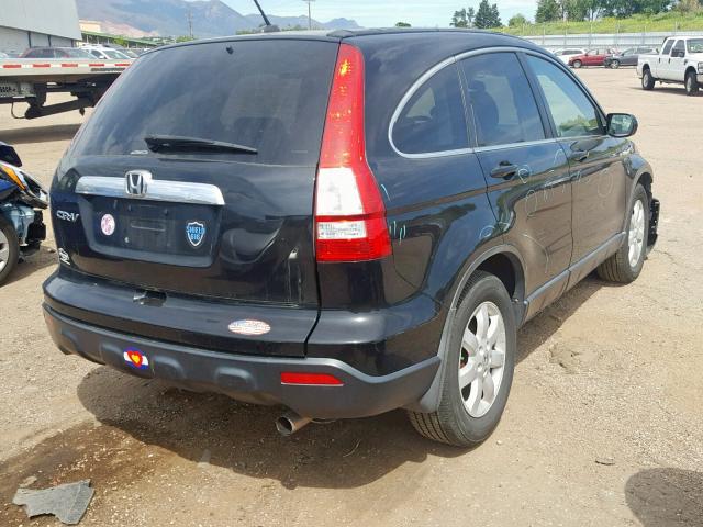 5J6RE48759L009347 - 2009 HONDA CR-V EXL BLACK photo 4