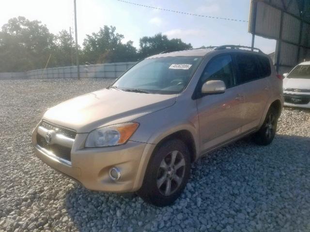 2T3YF4DV4BW074616 - 2011 TOYOTA RAV4 LIMIT GOLD photo 2