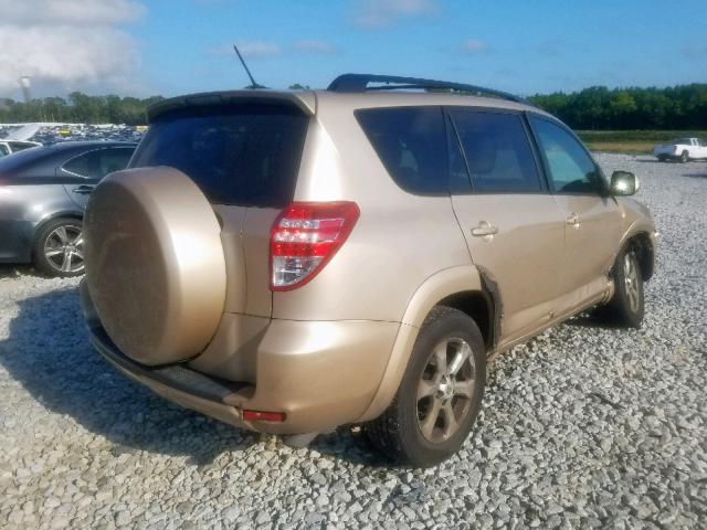 2T3YF4DV4BW074616 - 2011 TOYOTA RAV4 LIMIT GOLD photo 4