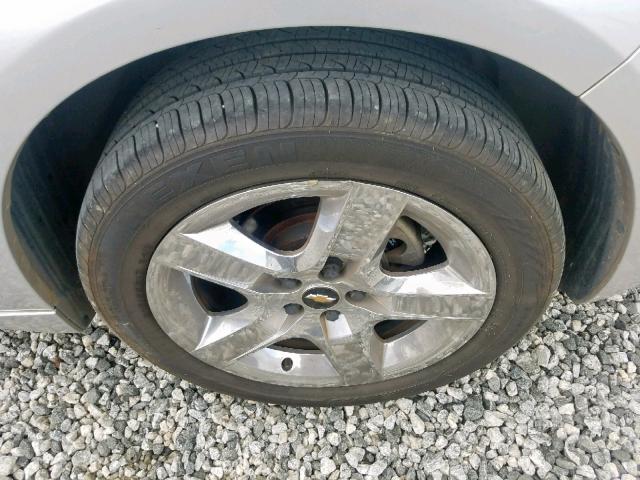 1G1ZH57B29F243168 - 2009 CHEVROLET MALIBU 1LT SILVER photo 9