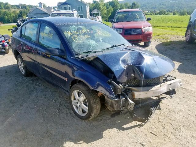 1G8AZ55F07Z174476 - 2007 SATURN ION LEVEL BLUE photo 1