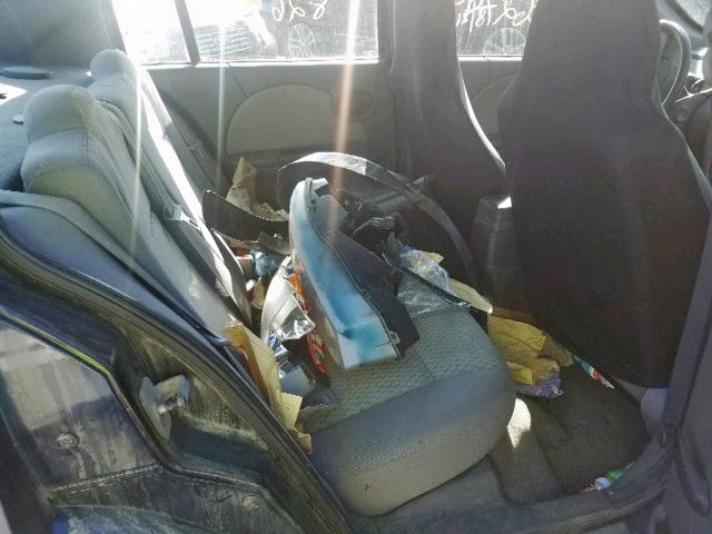 1G8AZ55F07Z174476 - 2007 SATURN ION LEVEL BLUE photo 6