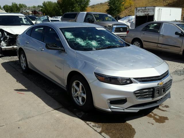 1G1ZB5ST1GF344930 - 2016 CHEVROLET MALIBU LS SILVER photo 1