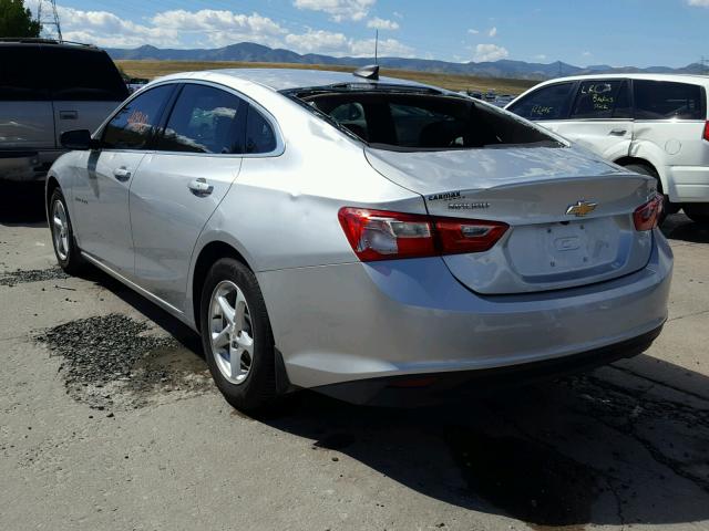 1G1ZB5ST1GF344930 - 2016 CHEVROLET MALIBU LS SILVER photo 3