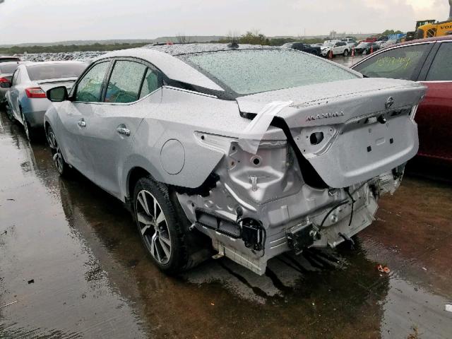 1N4AA6AP4GC418527 - 2016 NISSAN MAXIMA 3.5 SILVER photo 3