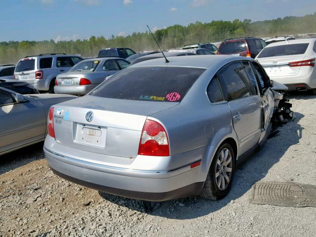 WVWPD63B13P295110 - 2003 VOLKSWAGEN PASSAT GLS SILVER photo 4