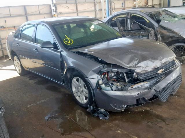 2G1WU581569171987 - 2006 CHEVROLET IMPALA LTZ GRAY photo 1