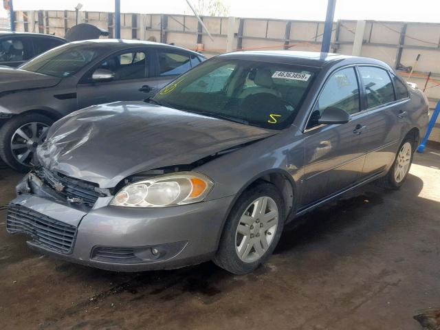 2G1WU581569171987 - 2006 CHEVROLET IMPALA LTZ GRAY photo 2