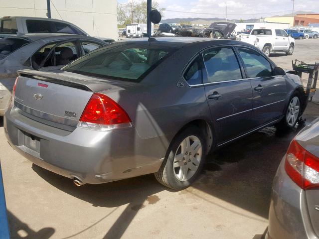 2G1WU581569171987 - 2006 CHEVROLET IMPALA LTZ GRAY photo 4