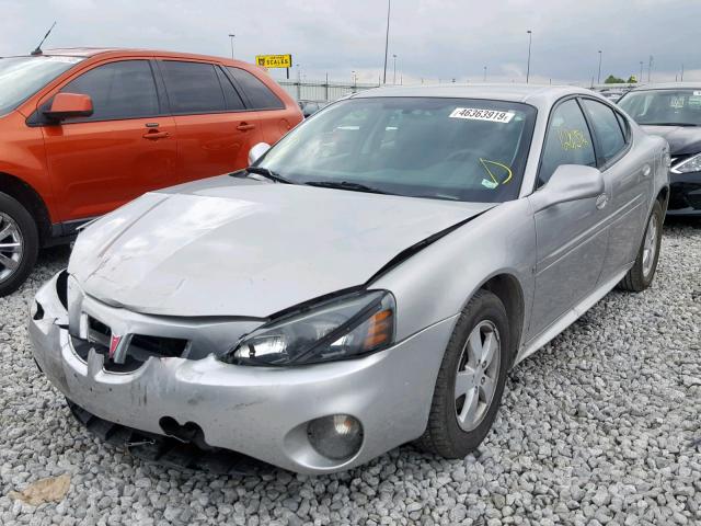 2G2WP552381141615 - 2008 PONTIAC GRAND PRIX SILVER photo 2