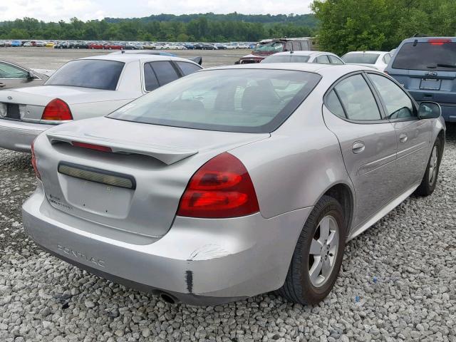 2G2WP552381141615 - 2008 PONTIAC GRAND PRIX SILVER photo 4