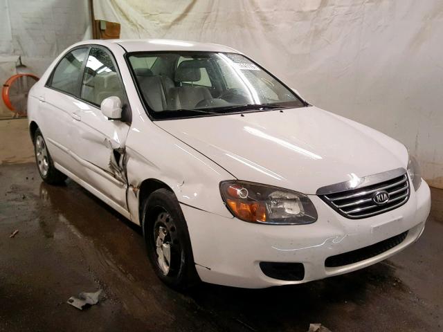 KNAFE222495640778 - 2009 KIA SPECTRA EX WHITE photo 1