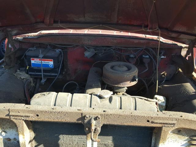 F10J9H39789 - 1959 FORD F-250 RED photo 7