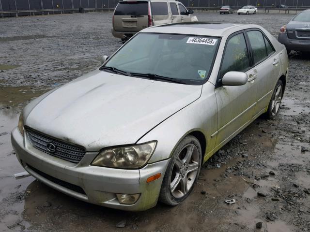 JTHBD192620034954 - 2002 LEXUS IS 300 GRAY photo 2