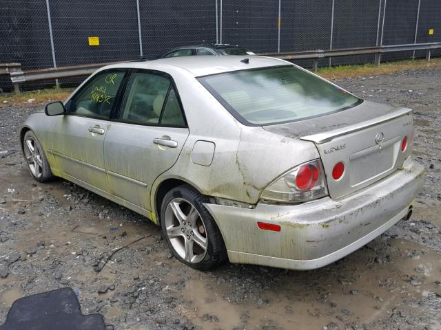 JTHBD192620034954 - 2002 LEXUS IS 300 GRAY photo 3