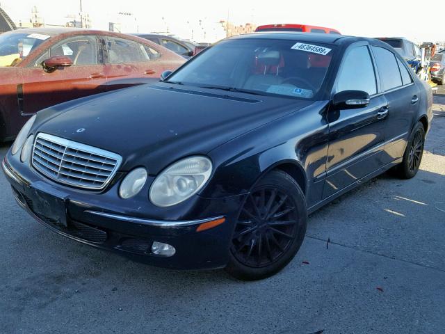 WDBUF65J83A316151 - 2003 MERCEDES-BENZ E 320 BLACK photo 2