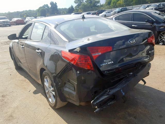 5XXGN4A71DG226605 - 2013 KIA OPTIMA EX BLACK photo 3