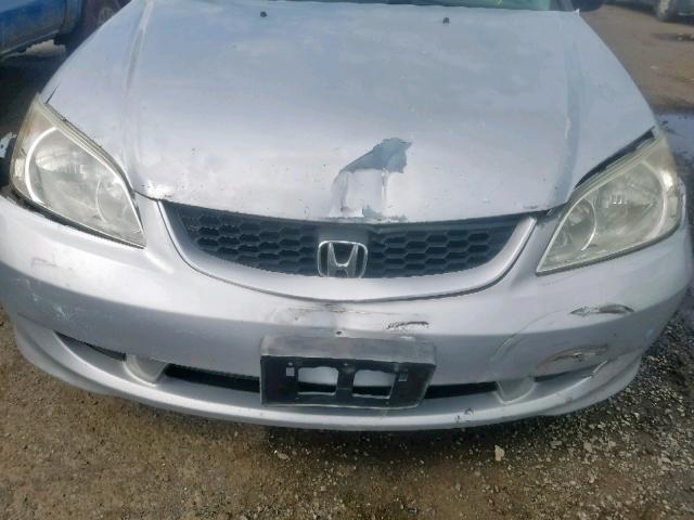 2HGES16394H594596 - 2004 HONDA CIVIC DX V WHITE photo 9