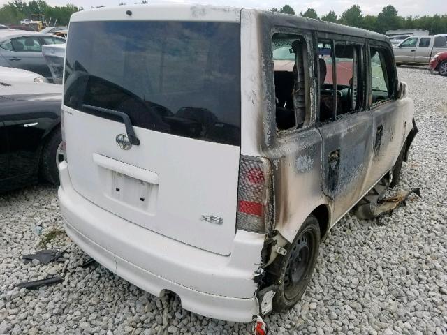 JTLKT324364107440 - 2006 TOYOTA SCION XB 白色 照片 4