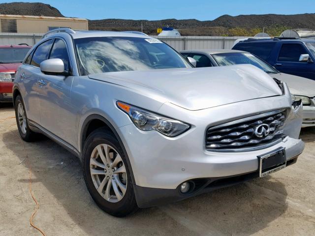 JN8AS1MU5BM110754 - 2011 INFINITI FX35 SILVER photo 1