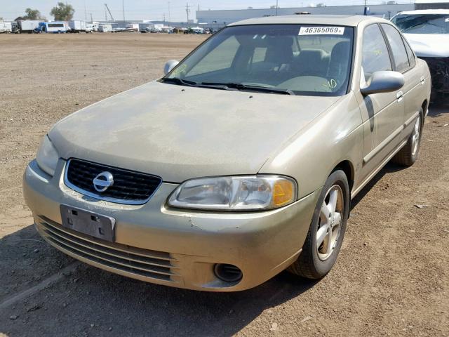 3N1AB51A23L730649 - 2003 NISSAN SENTRA SE- GOLD photo 2