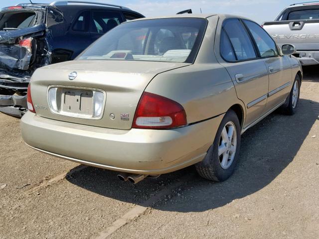 3N1AB51A23L730649 - 2003 NISSAN SENTRA SE- GOLD photo 4