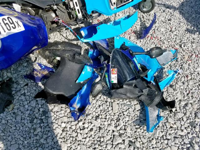 JS1GN7DA962103467 - 2006 SUZUKI GSX-R600 K BLUE photo 9