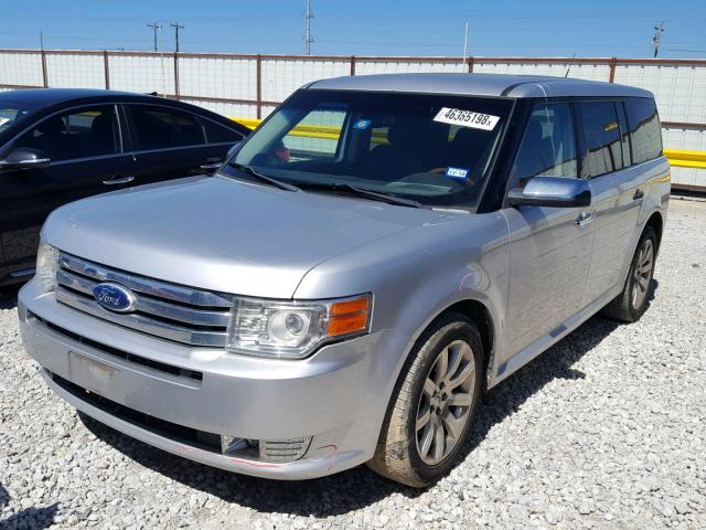 2FMGK5DC9BBD08680 - 2011 FORD FLEX LIMIT SILVER photo 2