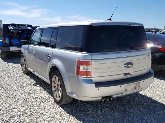 2FMGK5DC9BBD08680 - 2011 FORD FLEX LIMIT SILVER photo 3