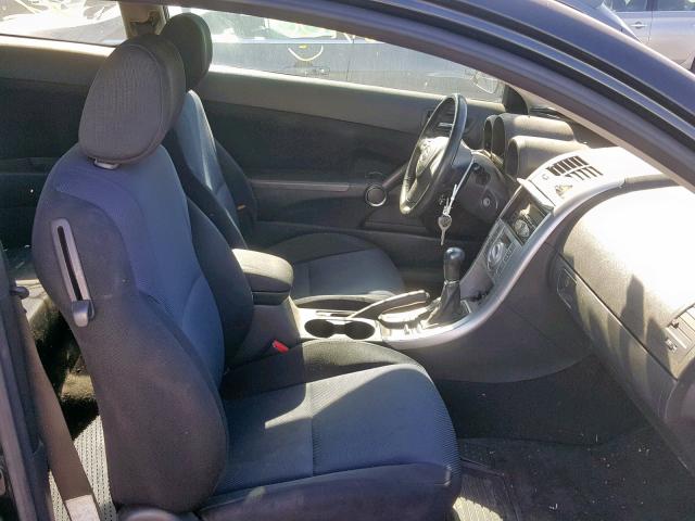 JTKDE177470204508 - 2007 TOYOTA SCION TC შავი ფოტო 5