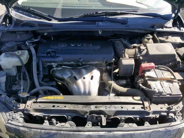 JTKDE177470204508 - 2007 TOYOTA SCION TC შავი ფოტო 7