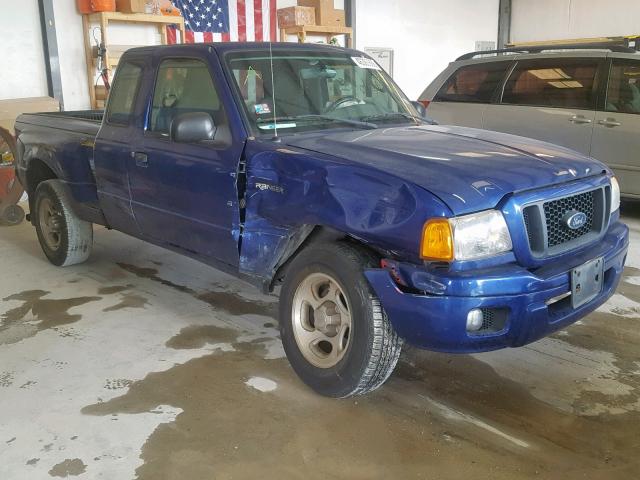 1FTYR14U64PA84947 - 2004 FORD RANGER SUP BLUE photo 1