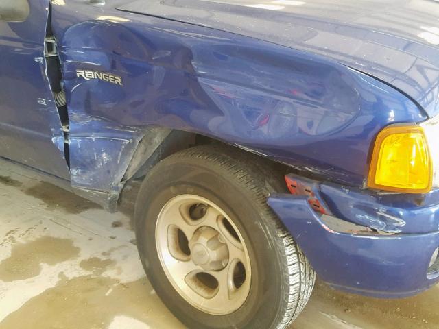 1FTYR14U64PA84947 - 2004 FORD RANGER SUP BLUE photo 9