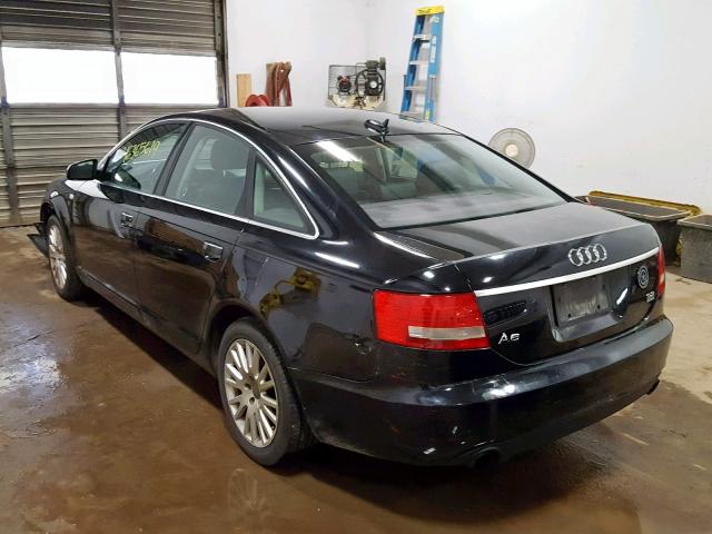 WAUDG74F76N029413 - 2006 AUDI A6 3.2 QUA BLACK photo 3