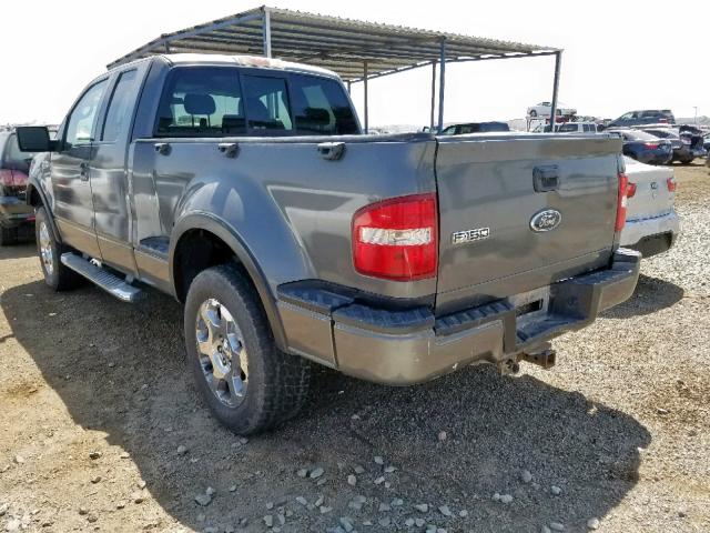 1FTPX04584KB72447 - 2004 FORD F150 GRAY photo 3