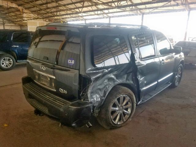 5N3AA08C79N904060 - 2009 INFINITI QX56 GRAY photo 4