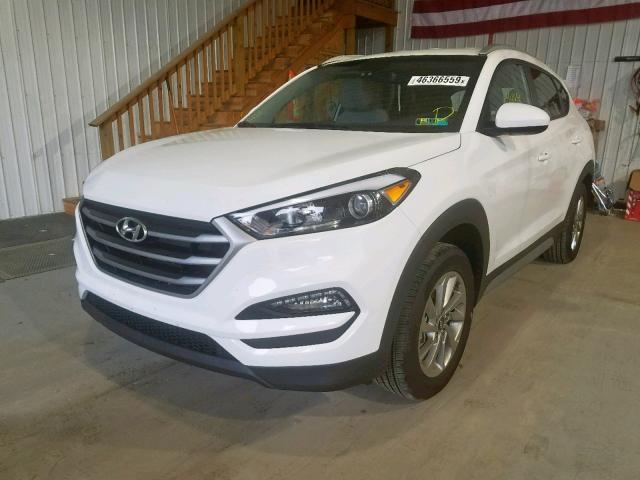 KM8J3CA42JU769524 - 2018 HYUNDAI TUCSON SEL WHITE photo 2