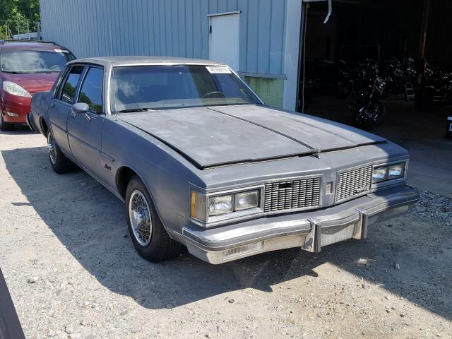 1G3AY69Y2E9707323 - 1984 OLDSMOBILE DELTA 88 R GRAY photo 1