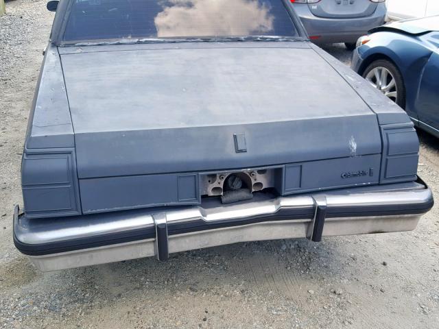 1G3AY69Y2E9707323 - 1984 OLDSMOBILE DELTA 88 R GRAY photo 10