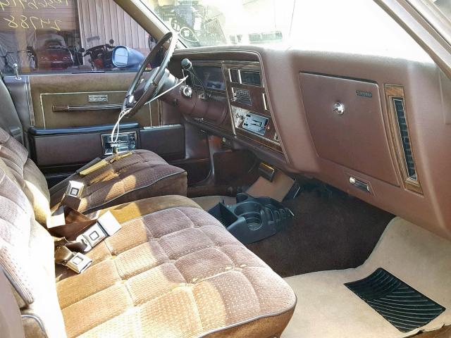 1G3AY69Y2E9707323 - 1984 OLDSMOBILE DELTA 88 R GRAY photo 5