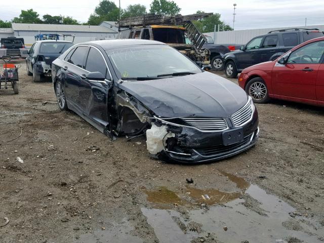 3LN6L2LU7DR824378 - 2013 LINCOLN MKZ HYBRID BLACK photo 1