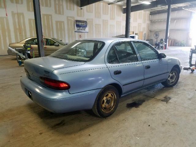 1Y1SK5265TZ015199 - 1996 GEO PRIZM BLUE photo 4